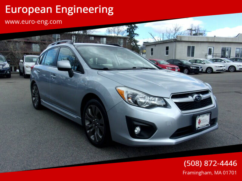 2014 Subaru Impreza for sale at European Engineering in Framingham MA