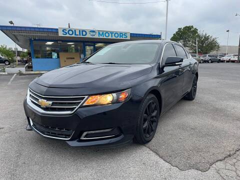 2019 Chevrolet Impala for sale at Solid Motors LLC in Garland TX
