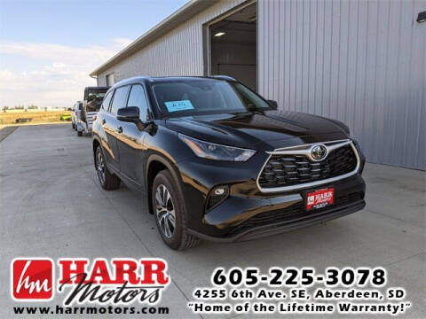 2022 Toyota Highlander for sale at Harr's Redfield Ford in Redfield SD