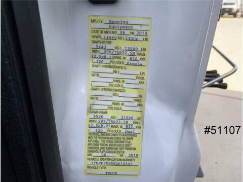 2019 Ford F-750 Super Duty