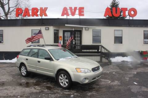2007 Subaru Outback for sale at Park Ave Auto Inc. in Worcester MA
