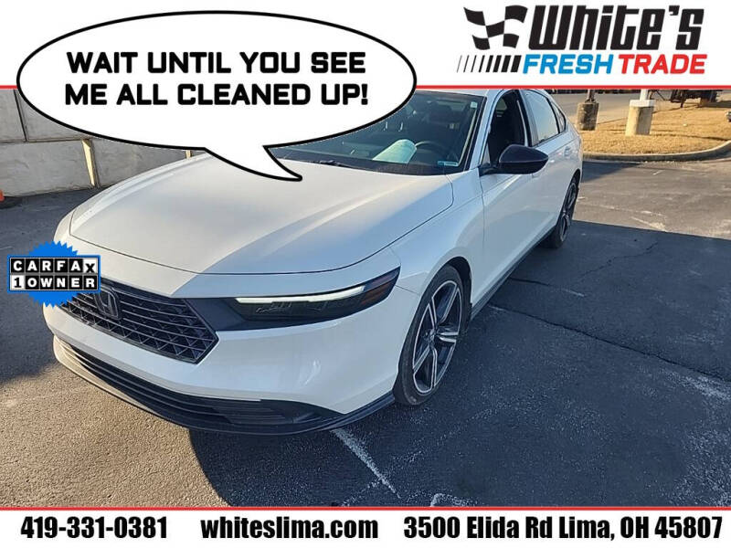 2024 Honda Accord Hybrid for sale at White's Honda Toyota of Lima in Lima OH