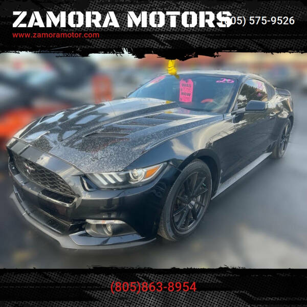 2016 Ford Mustang for sale at ZAMORA MOTORS SM in Santa Maria CA