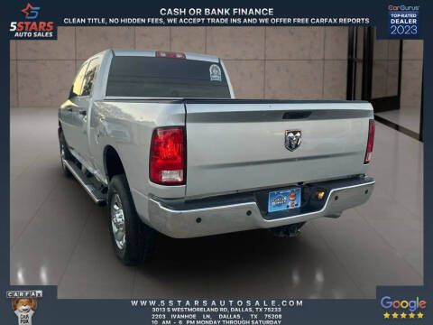 2018 RAM 2500 Tradesman