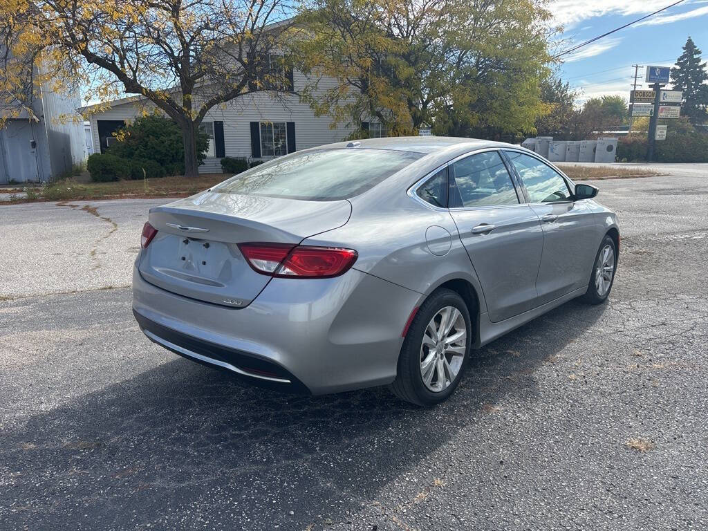 2015 Chrysler 200 for sale at DECKER AUTO SALES in Bay City, MI