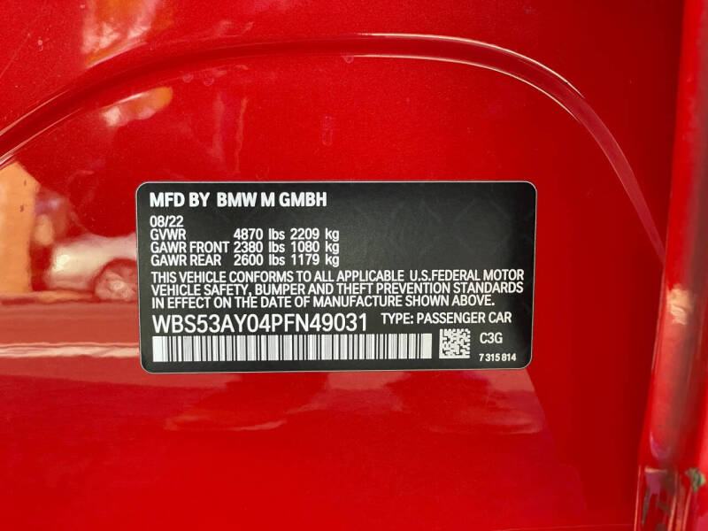 2023 BMW M3