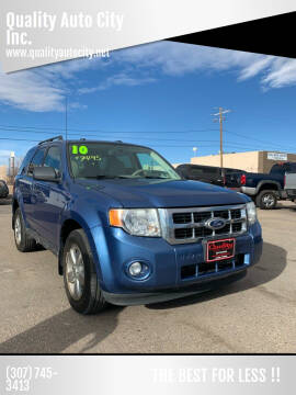 2010 Ford Escape for sale at Quality Auto City Inc. in Laramie WY