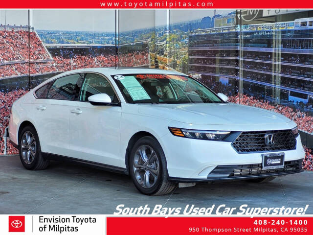 2024 Honda Accord for sale at Envision Toyota of Milpitas in Milpitas, CA