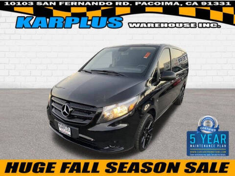 2018 Mercedes-Benz Metris for sale at Karplus Warehouse in Pacoima CA