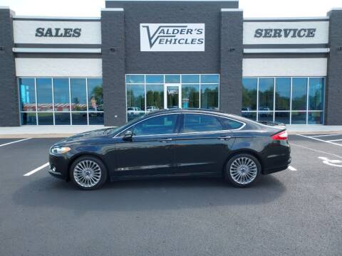 2015 Ford Fusion for sale at VALDER'S VEHICLES in Hinckley MN