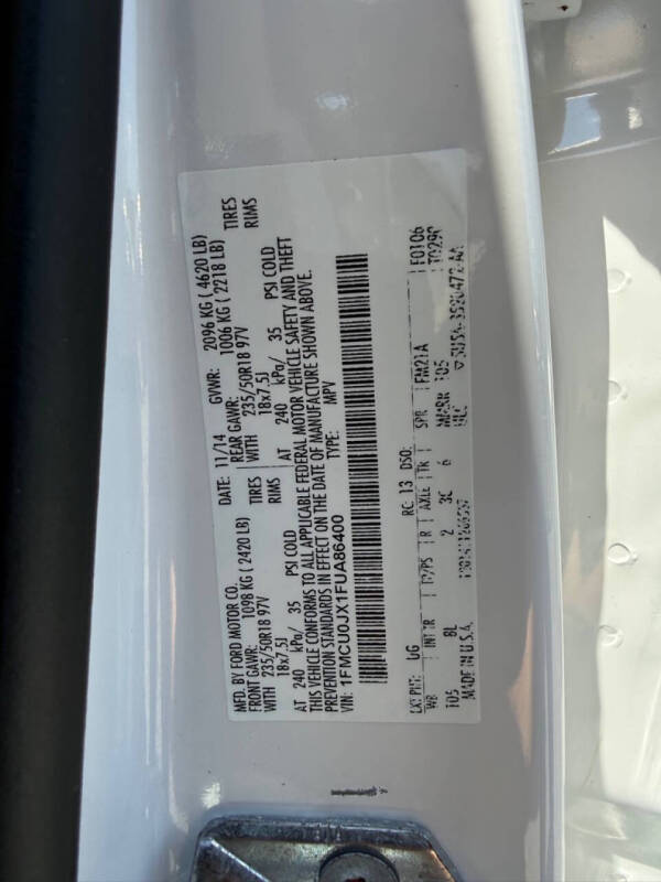 2015 Ford Escape Titanium