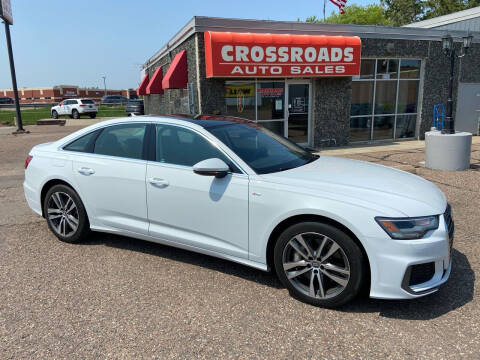 2019 Audi A6 for sale at CROSSROADS AUTO SALES OF EAU CLAIRE, LLC in Eau Claire WI