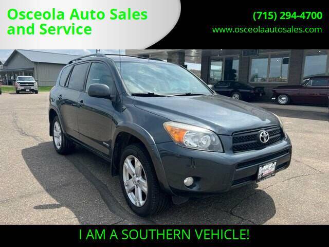 2007 Toyota RAV4 for sale at Osceola Auto Sales and Service in Osceola WI