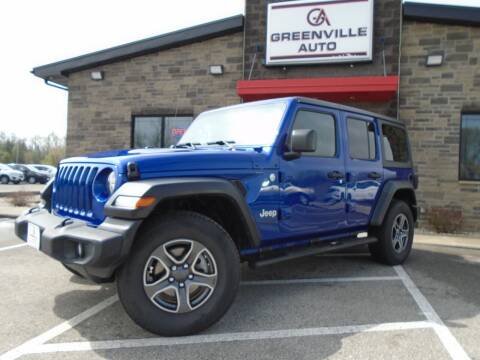 2018 Jeep Wrangler Unlimited for sale at GREENVILLE AUTO in Greenville WI