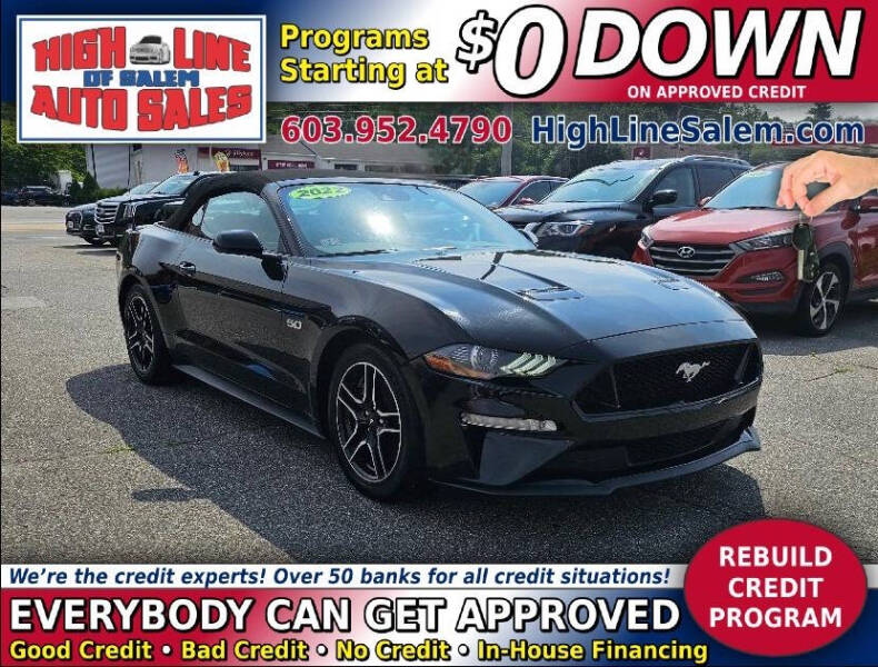 2022 Ford Mustang for sale at High Line Auto Sales of Salem in Salem NH