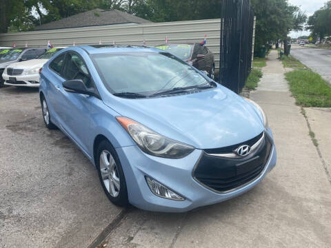 2013 Hyundai Elantra Coupe for sale at Mac Motors Finance in Houston TX
