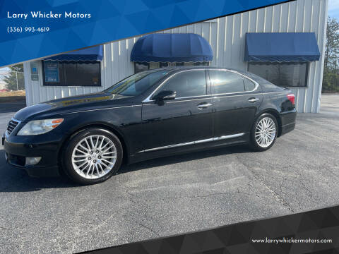 2010 Lexus LS 460 for sale at Larry Whicker Motors in Kernersville NC
