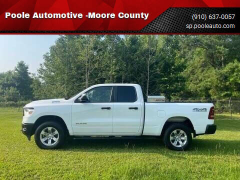 2020 RAM 1500 for sale at Poole Automotive in Laurinburg NC