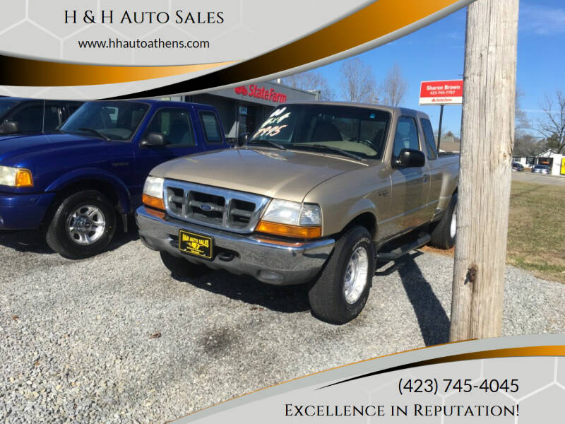 2000 Ford Ranger for sale at H & H Auto Sales in Athens TN