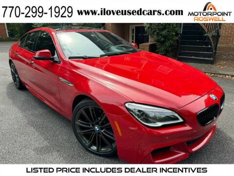 2017 BMW 6 Series for sale at Motorpoint Roswell in Roswell GA