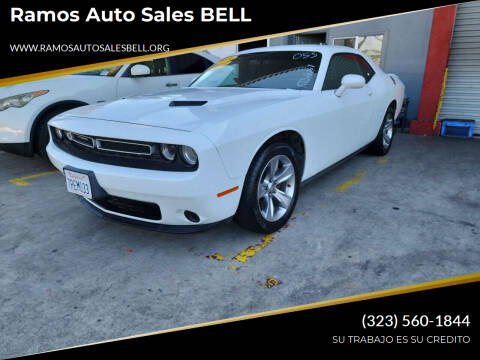 2016 Dodge Challenger for sale at Ramos Auto Sales in Bell CA