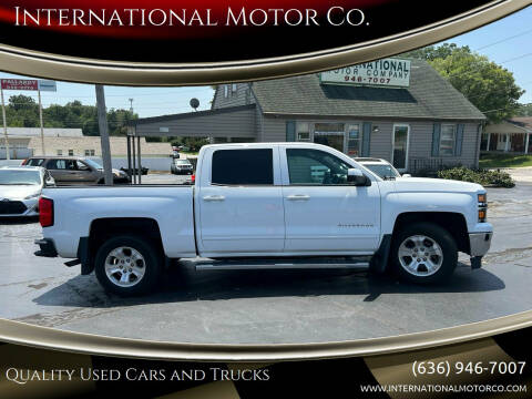 2015 Chevrolet Silverado 1500 for sale at International Motor Co. in Saint Charles MO