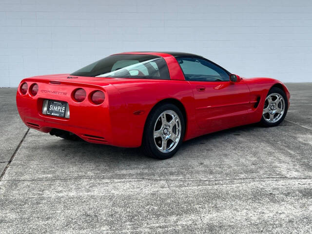 1998 Chevrolet Corvette for sale at Simple Car Company in Oak Harbor, WA