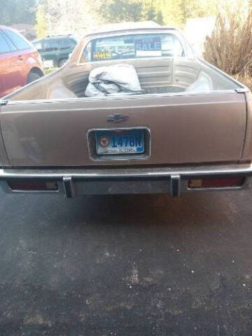 1984 Chevrolet El Camino SS