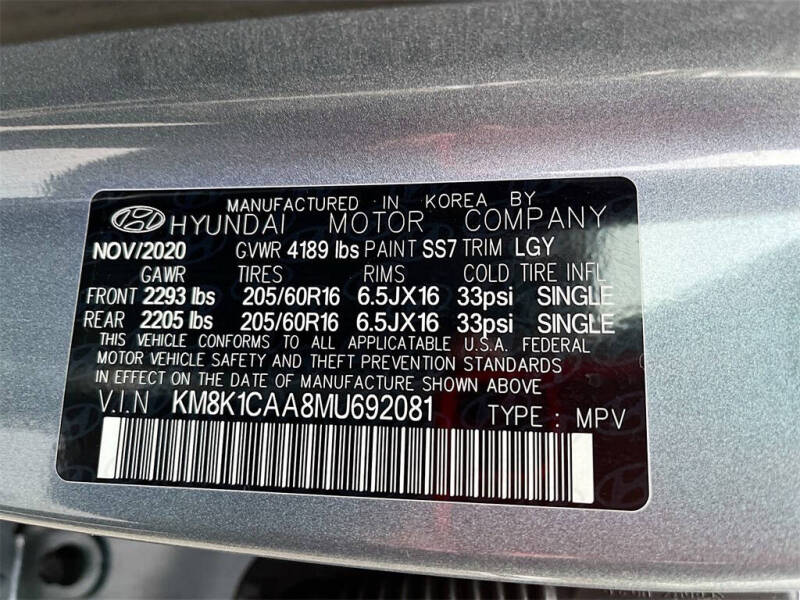 2021 Hyundai Kona SE