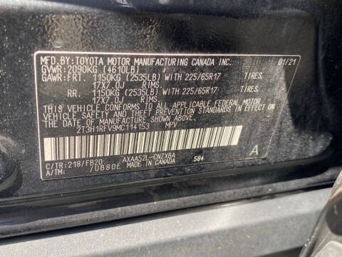 2021 Toyota RAV4 LE