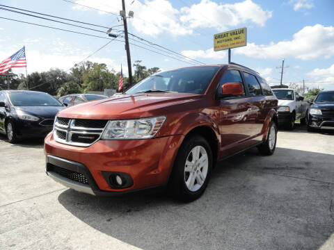 2012 Dodge Journey for sale at GREAT VALUE MOTORS in Jacksonville FL