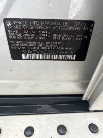 2012 BMW X5 xDrive35i