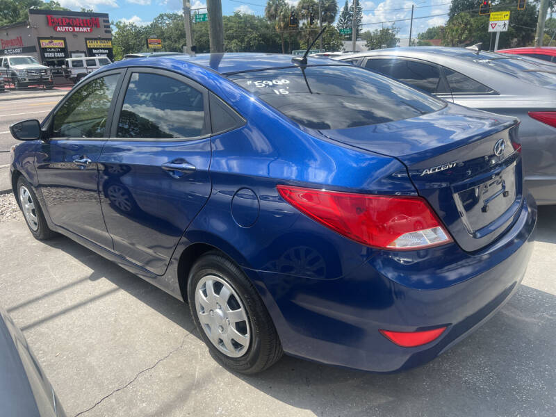 2015 Hyundai Accent for sale at Bay Auto Wholesale INC in Tampa FL