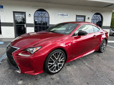 2015 Lexus RC 350 for sale at Supreme Motor Sports in North Fort Myers FL