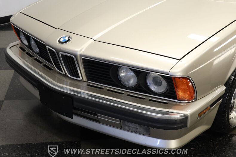 1989 BMW 6 Series 635CSi
