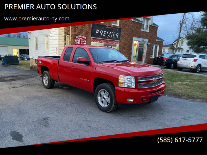 2012 Chevrolet Silverado 1500 for sale at PREMIER AUTO SOLUTIONS in Spencerport NY