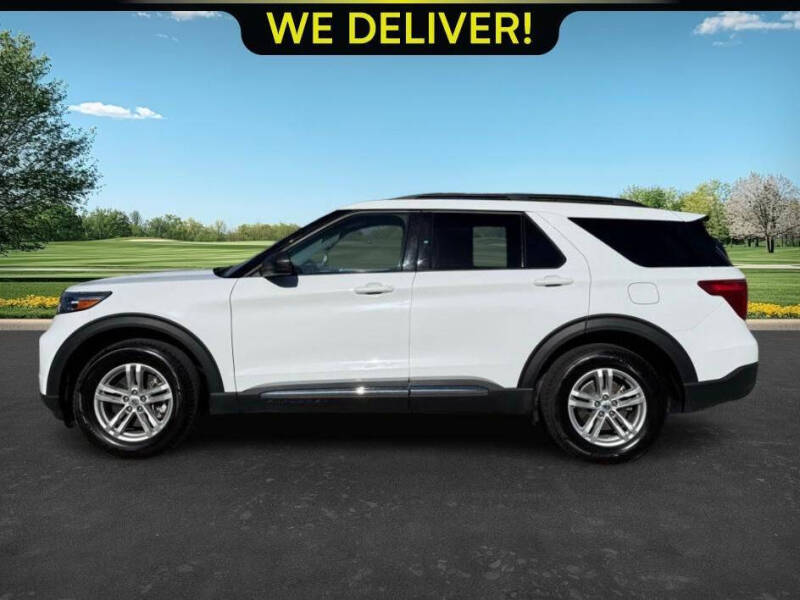 Used 2023 Ford Explorer XLT with VIN 1FMSK8DH8PGB40392 for sale in Salmon, ID