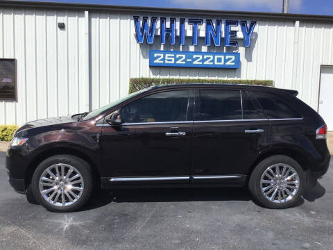 2015 Lincoln MKX for sale at Whitney Motor Company in Duncan OK