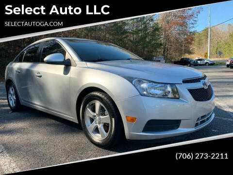 2013 Chevrolet Cruze for sale at Select Auto LLC in Ellijay GA