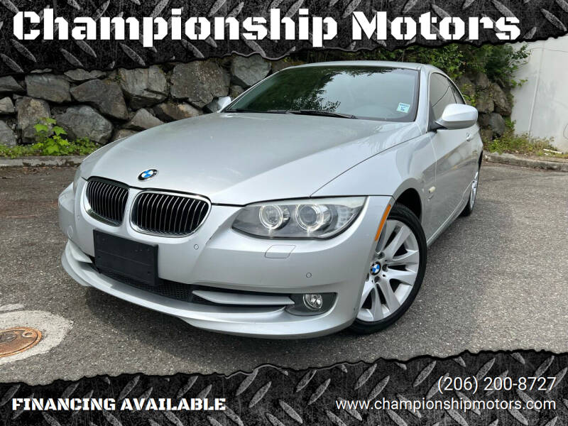 2012 BMW 3 Series for sale at Championship Motors in Redmond WA