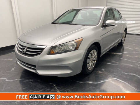 2012 Honda Accord for sale at Becks Auto Group in Mason OH