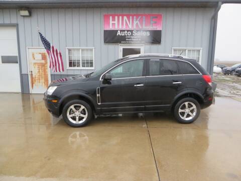 2012 Chevrolet Captiva Sport for sale at Hinkle Auto Sales in Mount Pleasant IA