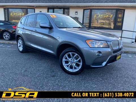 2013 BMW X3 for sale at DSA Motor Sports Corp in Commack NY