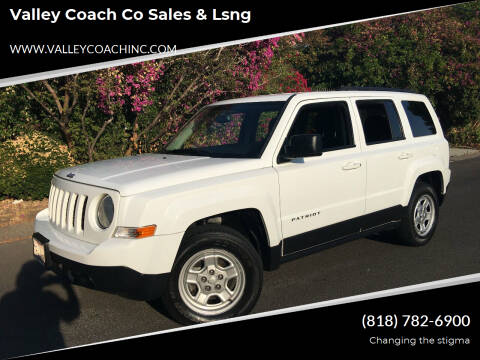 2016 Jeep Patriot for sale at Valley Coach Co Sales & Leasing in Van Nuys CA