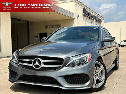 2018 Mercedes-Benz C-Class for sale at European Motors Inc in Plano TX