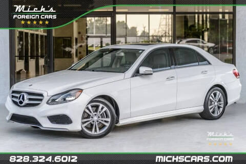 2016 Mercedes-Benz E-Class for sale at Mich's Foreign Cars in Hickory NC