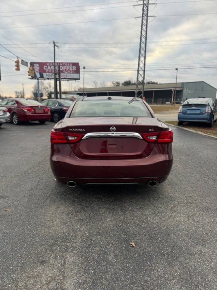 2016 Nissan Maxima for sale at Nation Auto Sales in Greensboro, NC