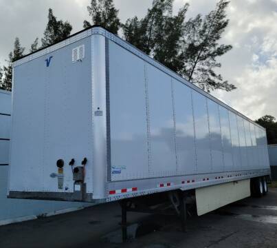 2019 Vanguard 53ft x 102" Dry Van for sale at TRUCK FLEET SOLUTIONS LLC in Fort Lauderdale FL