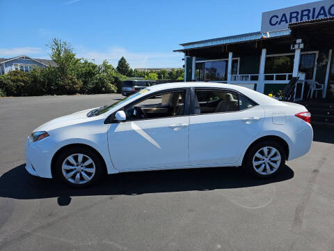 2014 Toyota Corolla for sale at Carriage Motors Car & Truck in Santa Rosa CA