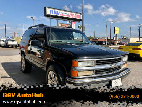 1998 Chevrolet Tahoe for sale at RGV AutoHub in Harlingen TX